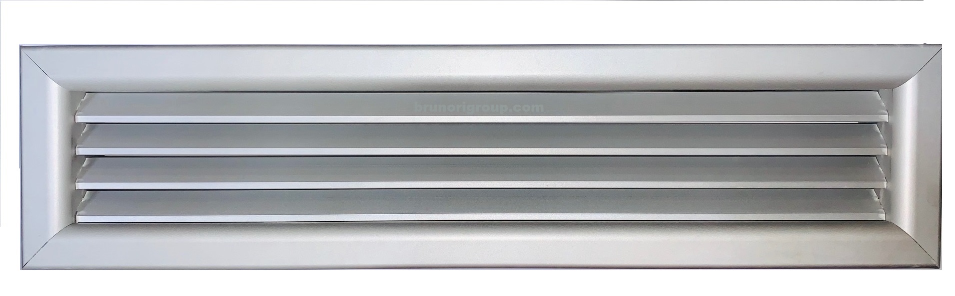 Griglia ripresa aria calda fredda alluminio portafiltro 500x300 mm bianca 