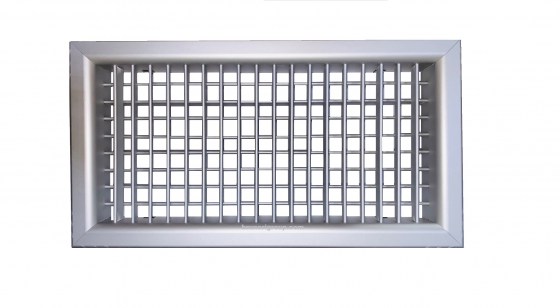 Bocchetta griglia mandata alluminio aria calda fredda diffusore aria 200x200 mm