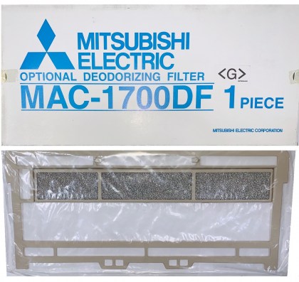 Filtro condizionatore Mitsubishi Electric Climatizzazione MCF MAC 1700 DF-1 Filtro deodorizzante