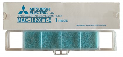 Filtro condizionatore Mitsubishi Electric Climatizzazione MSC-WV MAC 1820 Allergy Enzyme Filter
