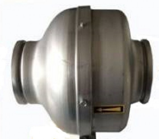 Ventilatore bagno estrattore canalizzabile per condotta circolare DN 150