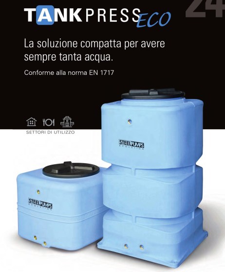 Sistema di pressurizzazione residenziale Plug and Play