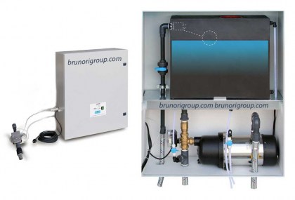 Sistema di recupero acqua piovana con pompa automatica autoadescante da 1,2 Hp