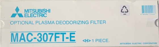 Filtro Condizionatore Mitsubishi Electric Climatizzazione MSZ FD MAC 307 FT-E Plasma Deodorizzante