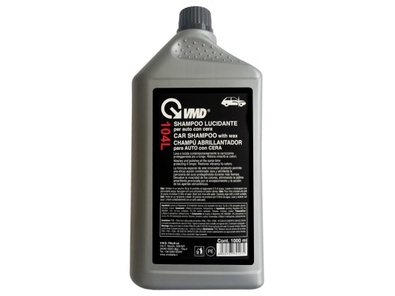 Shampoo per auto e moto lucidante con cera 1 lt
