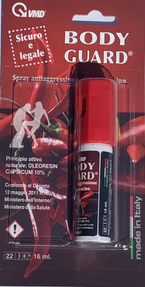 Body Guard spray per difesa personale 16 ml